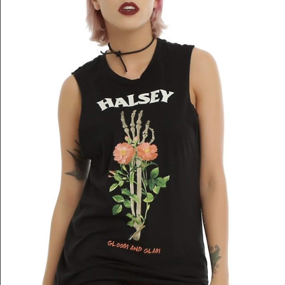 2/$20!! Halsey Muscle Tee